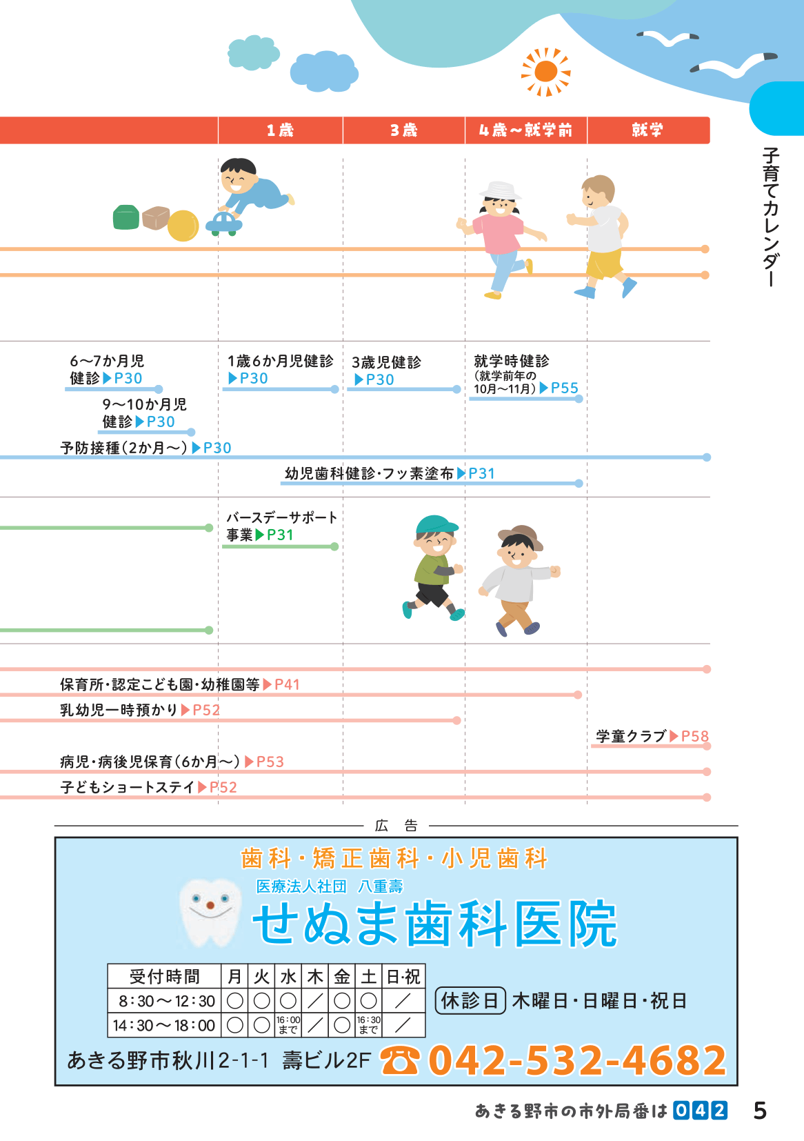 子育て支援ガイドブック ページ6
